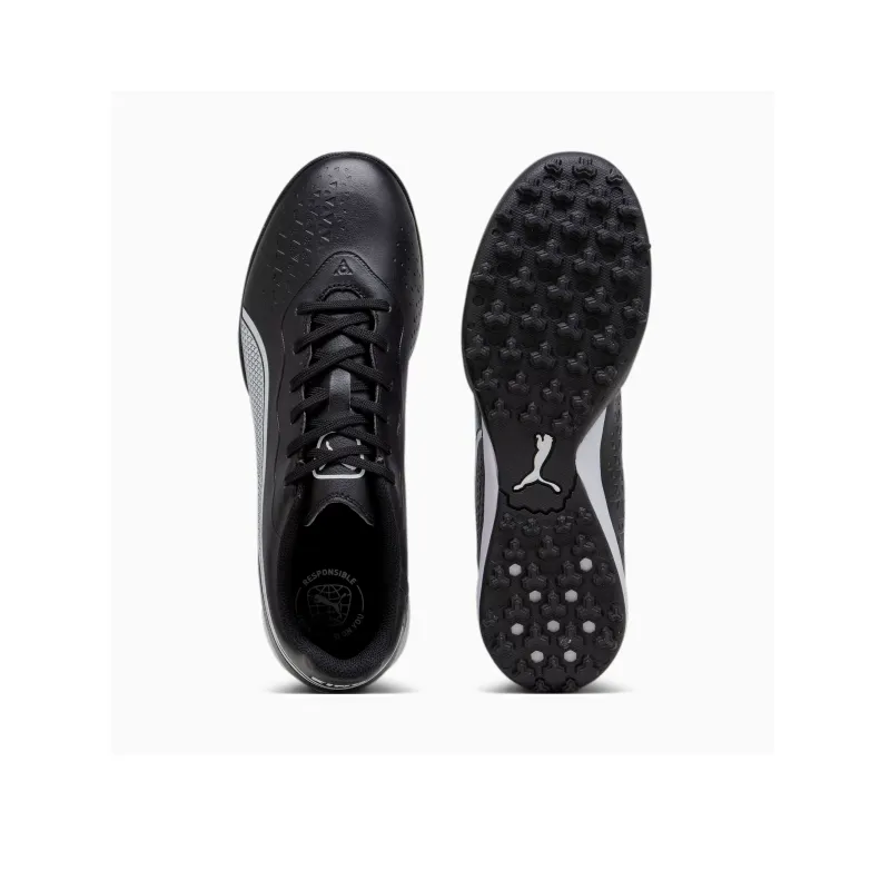 PUMA King Anti Slip Wear Resistant Soccer Shoes Men's Black-3