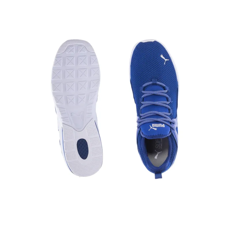 PUMA Electron 2.0 Anti-Slip Wear-Resistant Low-Top Running Shoes Men's Blue White-4