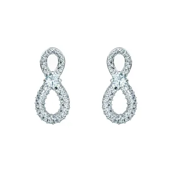 Swarovski Infinity Earrings Women's