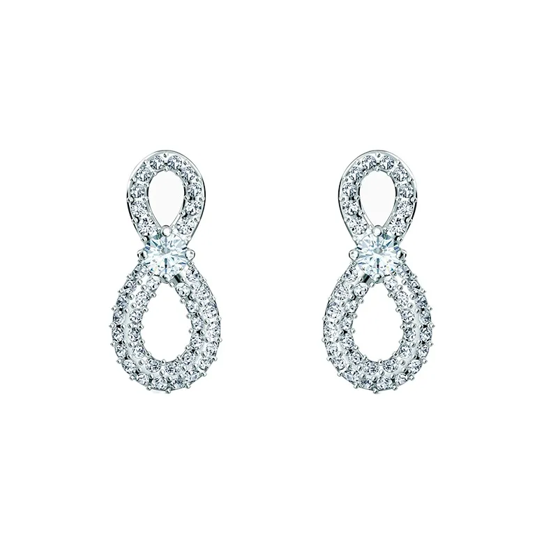 Swarovski Infinity Earrings Women's-0