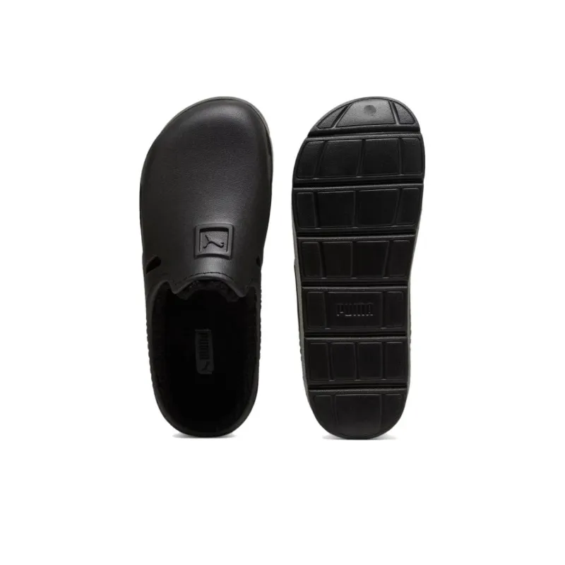 PUMA Shibui Mule Quiet Slip Resistant Closed Toe Slippers Unisex Black-4