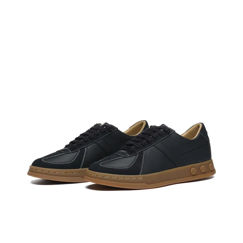 LI NING 1990 Zhengrong 002 Anti Slip And Wear Resistant Lightweight Low Top Skateboard Shoes Men's Black-2