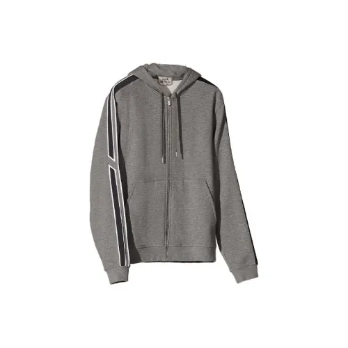 HERMES Sweatshirts Men Gray