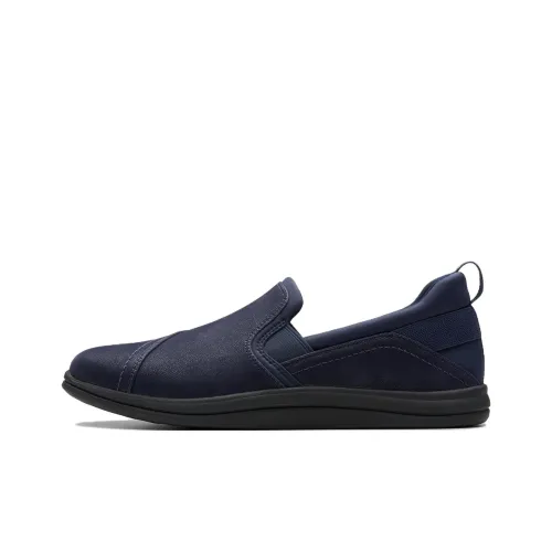 Clarks Casual Shoes Women's Low-Top Marine Blue