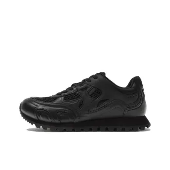 ZARA Anti-Slip Wear-Resistant Low-Top Casual Running Shoes Men's Black