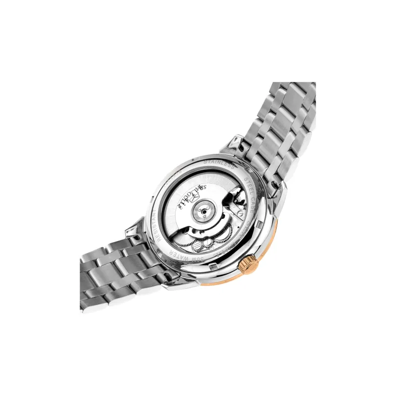 Sea-Gull Automatic Mechanical Movement Steel Strap Watch Men's Watches White Dial-4