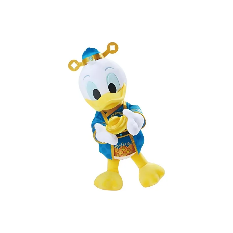 Disney Donald Duck 2023 New Year Mickey Mouse And Dolls Plush Doll 28cm High Shanghai Disney-1