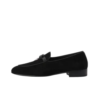 Giuseppe Zanotti Ewerton Almond toe Suede Loafers