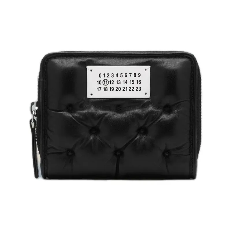 Maison Margiela Numbers Motif Zipped Padded Wallet-0