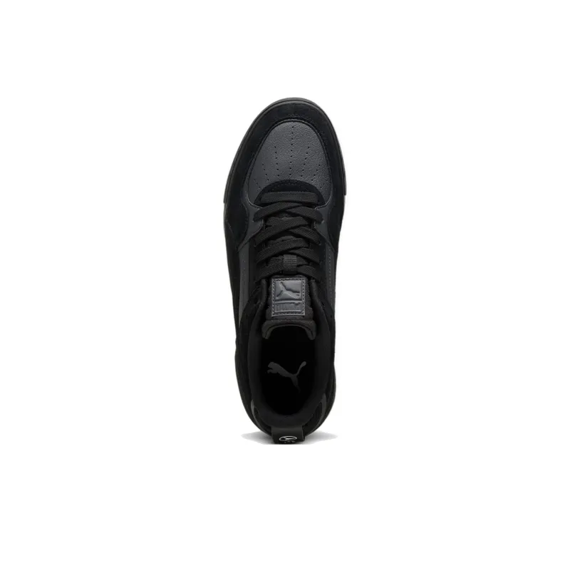 PUMA Mercedes F1 Anti Slip Wear Resistant Low Top Skateboard Shoes Men's Black-3