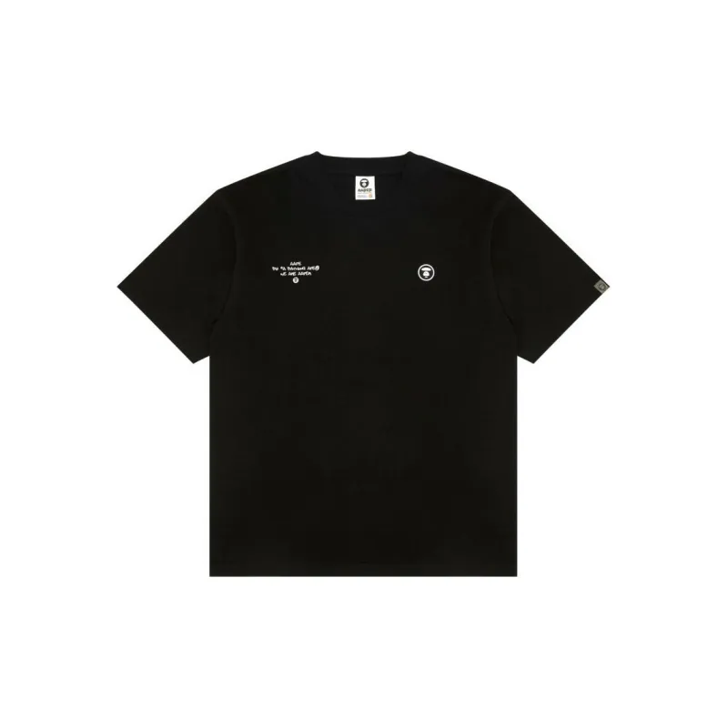 Aape Apparel Gift Boxes Men 5 Pcs Set Black T-Shirt+White Tank Top+White Crew Socks+Olive Charm+Ecru Backpack-1