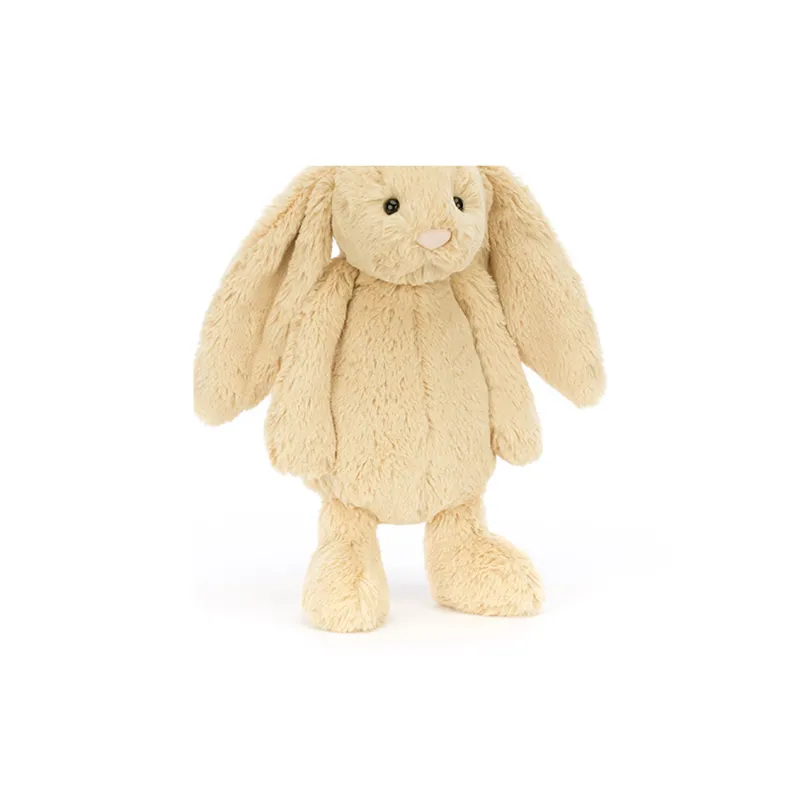 JELLYCAT Bashful Hot Pink Bunny Stuffed Animal-4