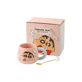 [Gift Box Set]Pink Crayon Shin-Chan Mug (Includes Spoon)
