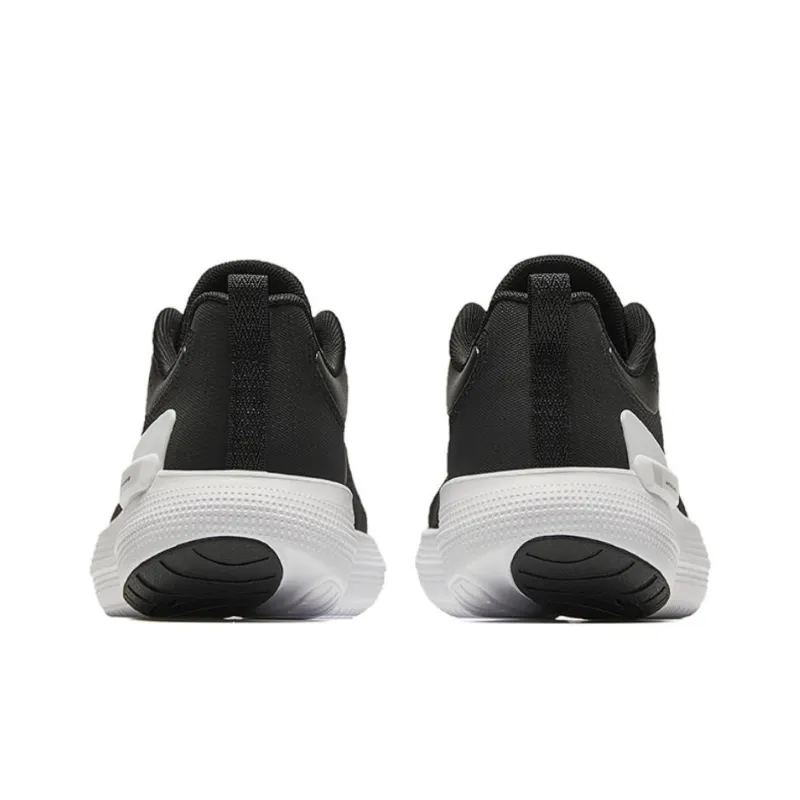 Anta Running Collection Anti Slip Wear Resistant Low Top Casual Running Shoes Women's Basic Black-3