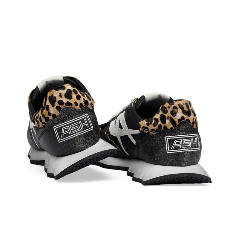 ASH SUNSTAR Collection Slip-Resistant Authentic Leather Athletic Shoes Women's-3