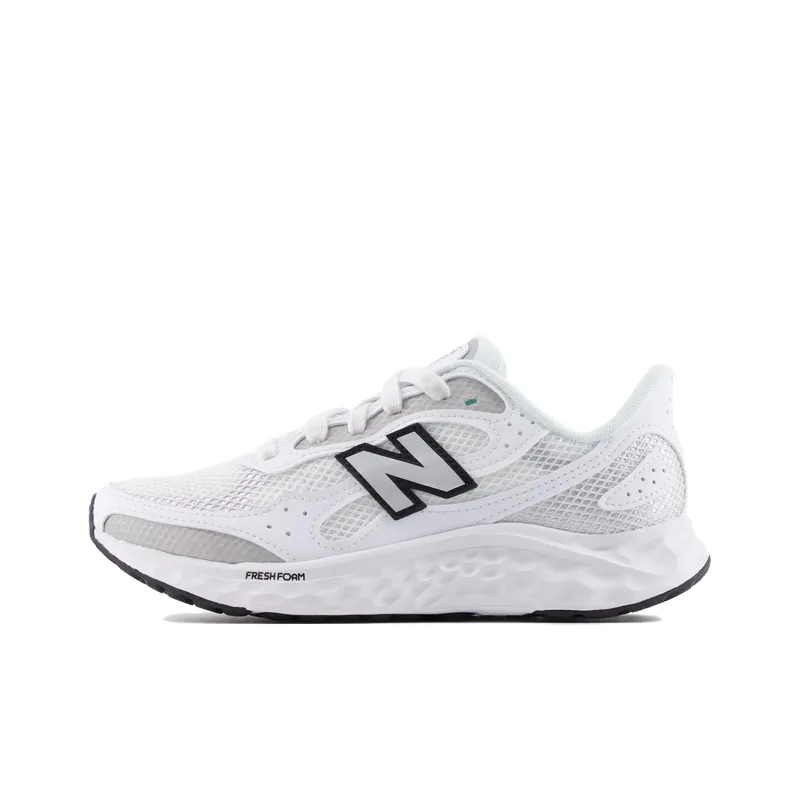 New Balance Fresh Foam Arishi V4 White Silver Metallic Black Women's-0