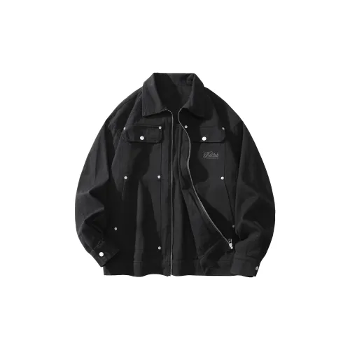 Tre Club Jackets Unisex Black