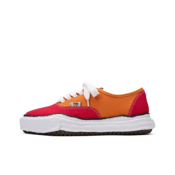 MIHARA YASUHIRO Baker Anti Slip Wear Resistant Low Top Skateboard Shoes Unisex Red Orange
