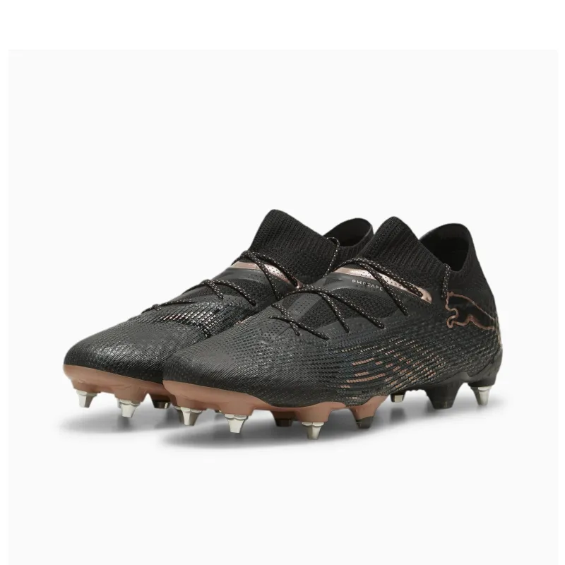 PUMA FUTURE 7 ULTIMATE Anti Slip Wear Resistant Rugby Shoes Men's Black-2