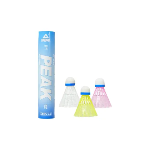 PEAK Nylon Shuttlecock Shuttlecocks 3 Pack