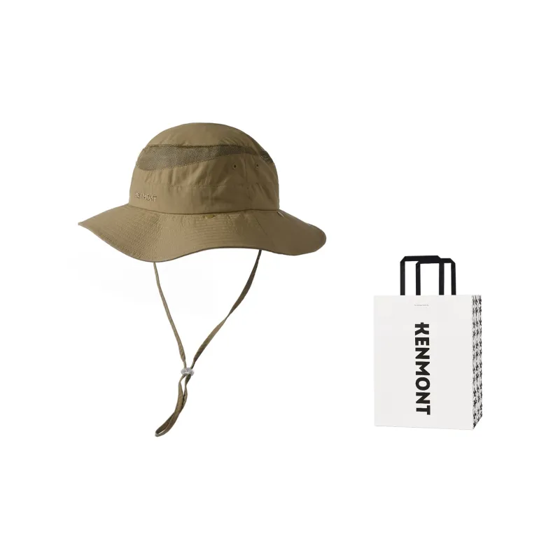 KENMONT Foldable Detachable Outdoor Fishing Sun Protection Hats Men's-9