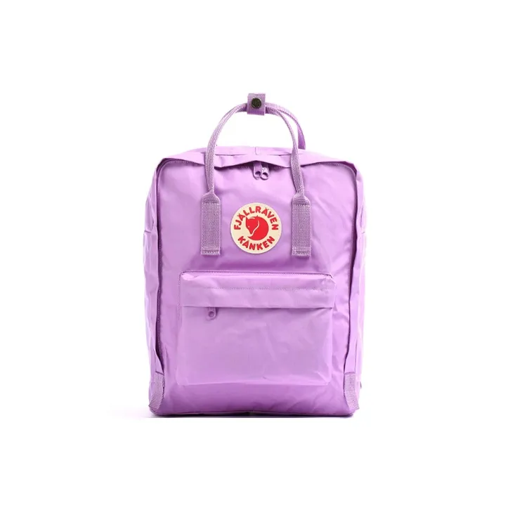 Fjallraven Nylon Backpack Regular Women's Light Purple-0