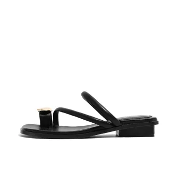 Old Meow Outdoor Casual Slide Slippers 1.2cm Women's Black