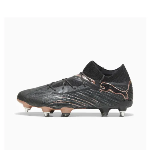puma pergament FUTURE 7 ULTIMATE Anti Slip Wear Resistant Rugby Shoes Men's Black