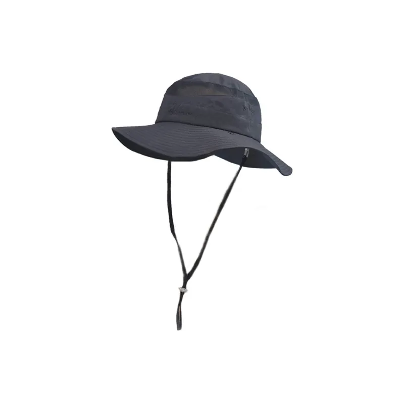 KENMONT Foldable Detachable Outdoor Fishing Sun Protection Hats Men's-0