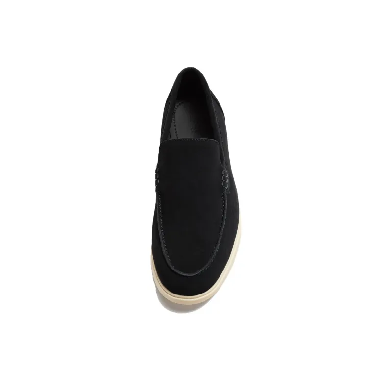 ZARA Loafers Men Black-3