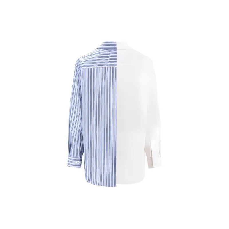 MM6 Maison Margiela Spliced Numbers motif Shirt-1