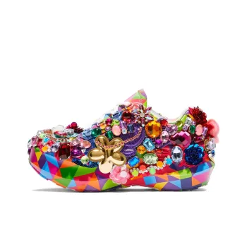 COMME DES GARCONS x SALOMON SR811 Embellished Platform Anti-Slip Wear-Resistant Low-Top Casual Shoes Women's Multicolor