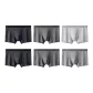 6 Pack (Black Heather Gray+Dark Heather Gray+Light Heather Gray+Black Heather Gray+Dark Heather Gray+Medium Heather Gray)