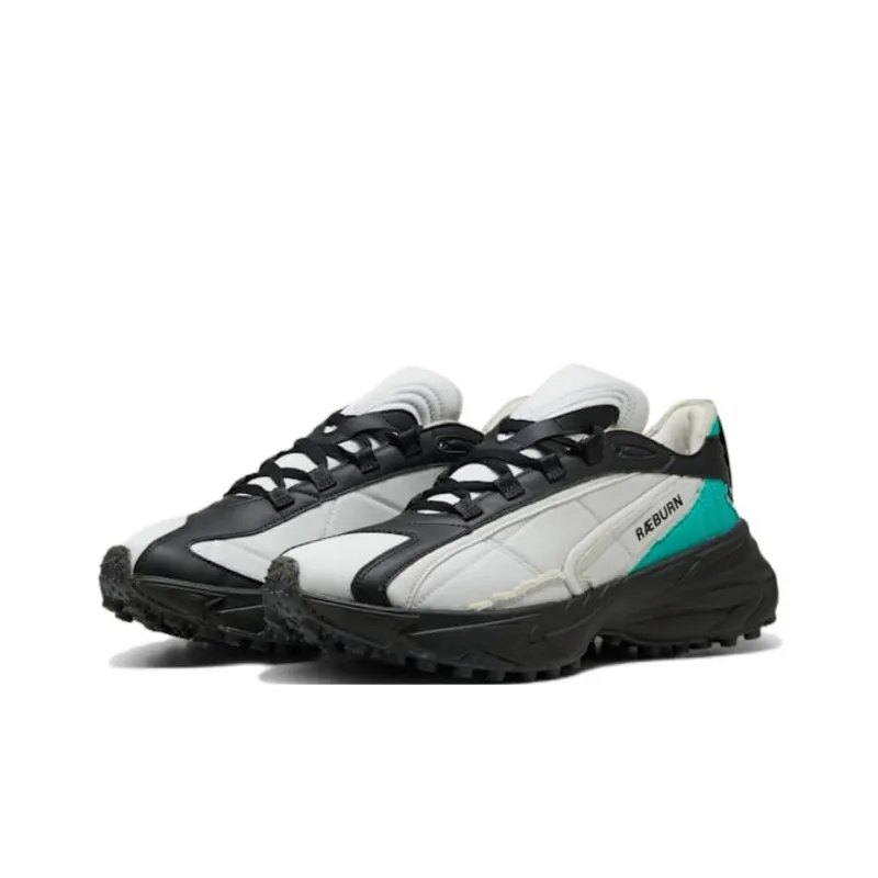 MAPF1 X RÆBURN x PUMA Spire Anti Slip Wear Resistant Low Top Casual Shoes Men's Gray Black-2
