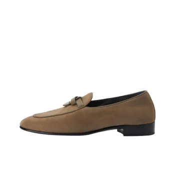 Giuseppe Zanotti Ewerton Almond toe Suede Loafers