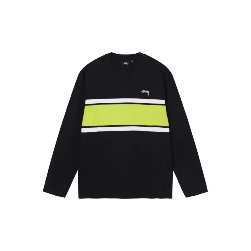 Stussy Color Block Long Sleeve Crew-4