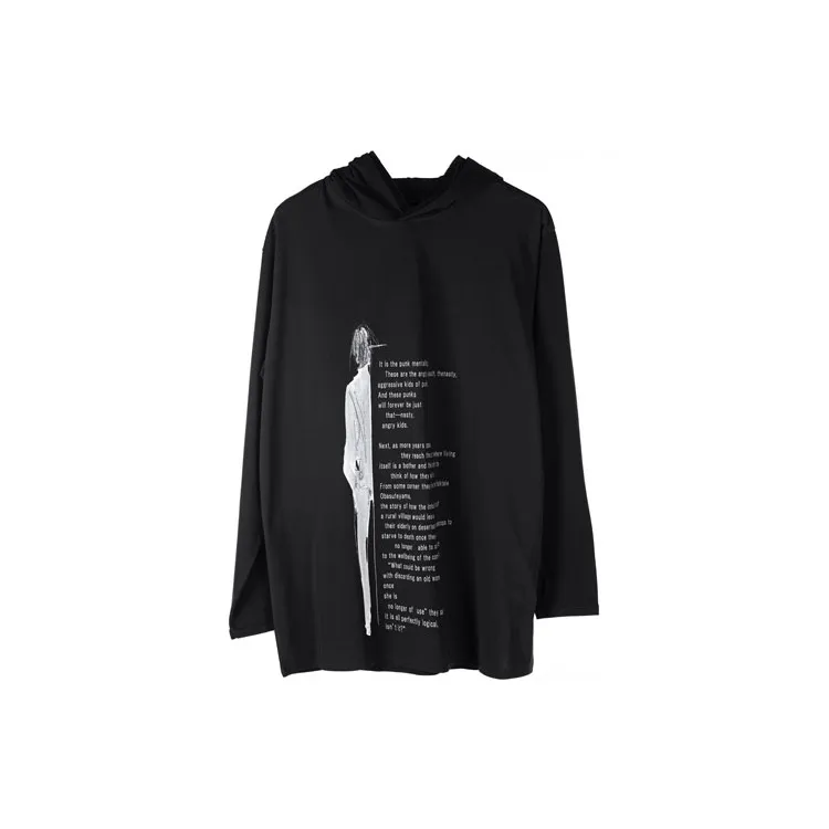 Yohji Yamamoto SS22 T Shirt Men's Black-0