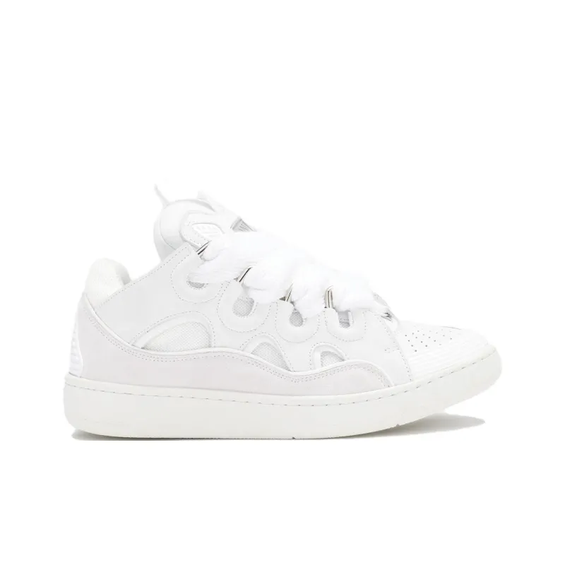Lanvin Curb Sneaker White-1
