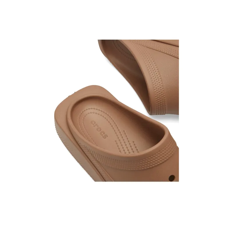 Crocs Blunt Toe Clog Clogs Unisex Brown-6
