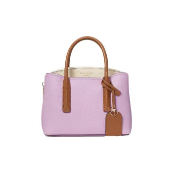Kate Spade Grained Leather Handbag Shoulder Bag Crossbody Bag Mini Women's Purple