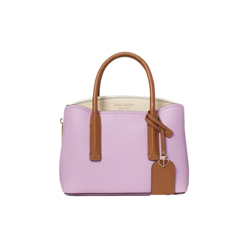 Kate Spade Grain Leather Handbag, Shoulder Bag, Crossbody Bag Mini Women's Purple-0