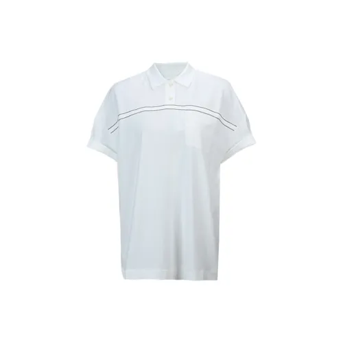 Brunello Cucinelli Polo Shirts Women's White