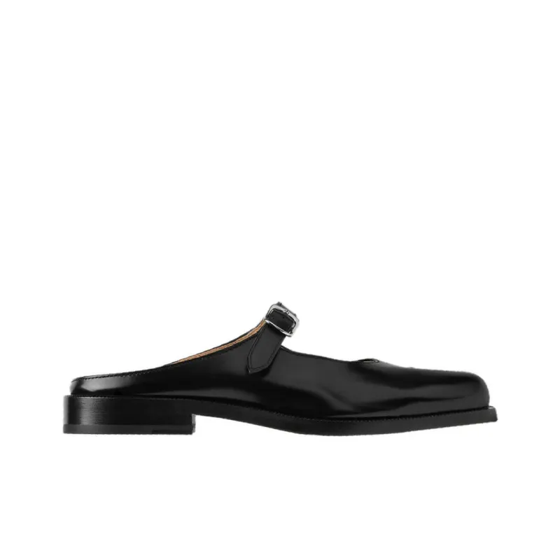 Maison Margiela Tabi Wrap toe Slippers Women's Black-1