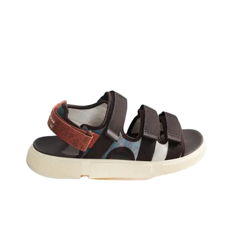 361° Beach Sandals Men's Black Red-1