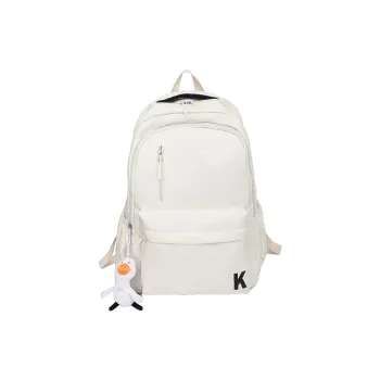 OURFUN Oxford Backpack Unisex White/Black/Red/Khaki