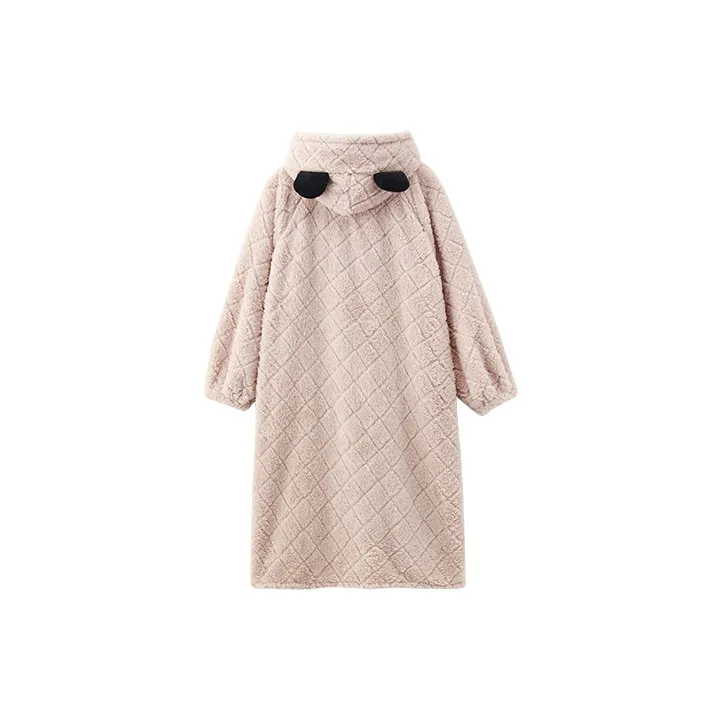 X QINGE Women's Bath Robes-1