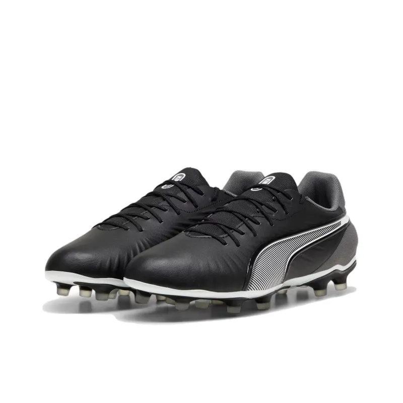 PUMA King Anti-Slip And Wear-Resistant Support Soccer Shoes Men's Black-2