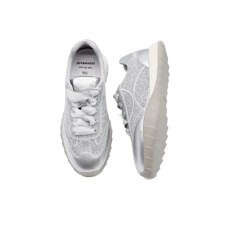 Joy&Mario Slip-Resistant Low-Top Skateboard Shoes Women's-10