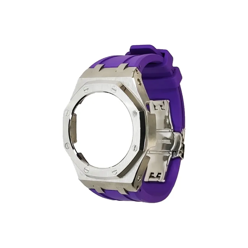 Vickit Offshore Silver Shell Collection Watch Cases Unisex-7