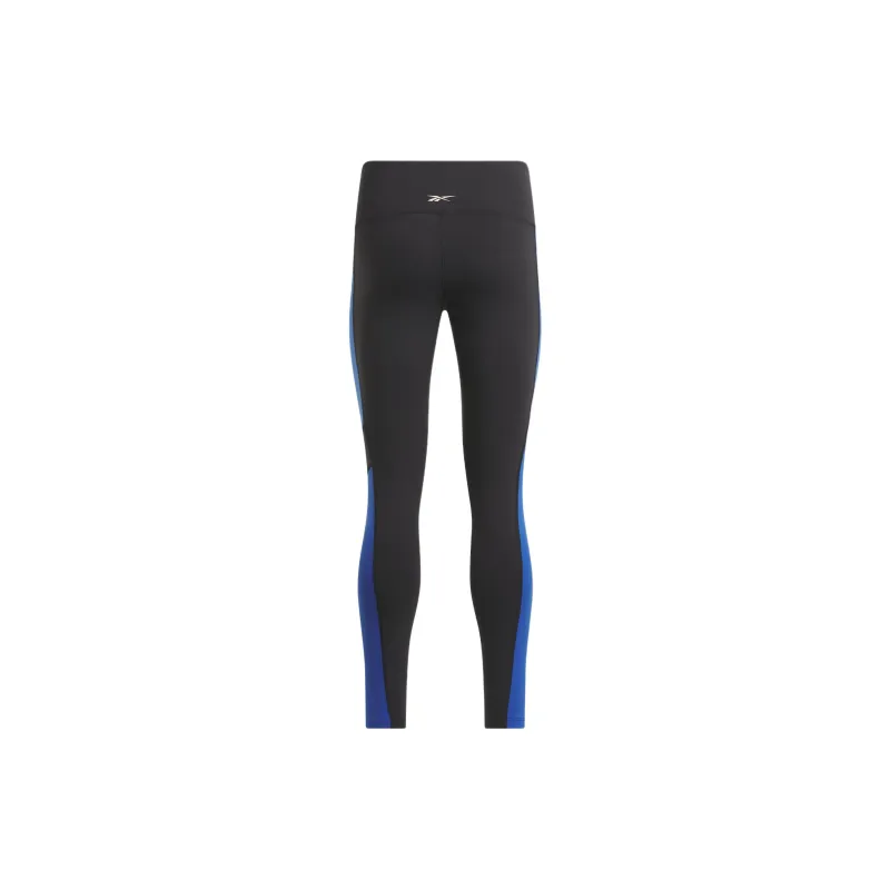 Reebok Lu Leggings Women's Black/Blue-1